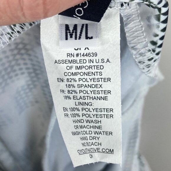 NWT Onzie High Rise Weave Capri Jedi Leggings Size M/L New With Tags Bohemian L - Picture 8 of 10